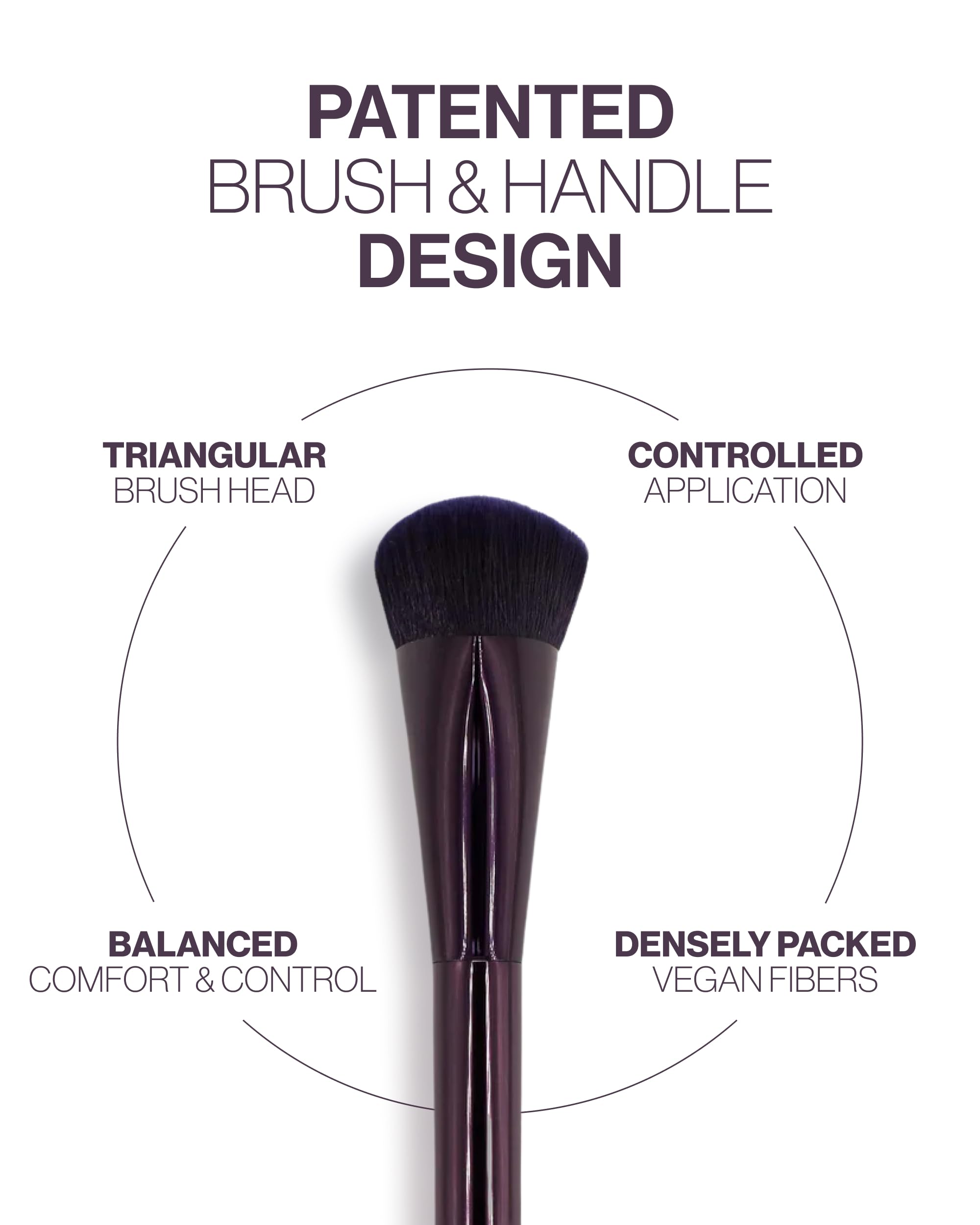 ANISA BEAUTY protective case open revealing brush secured for travel convenience