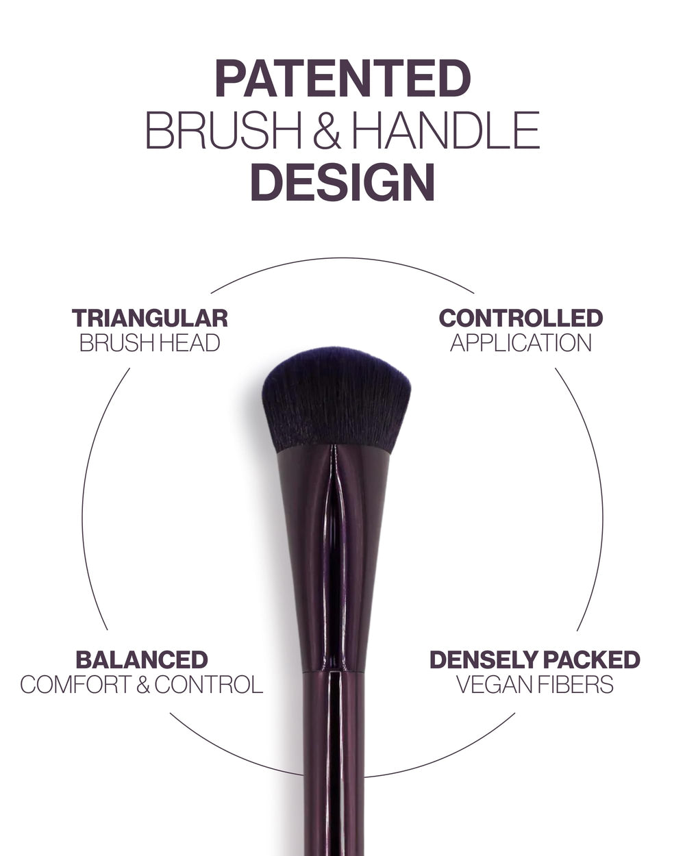 ANISA BEAUTY protective case open revealing brush secured for travel convenience