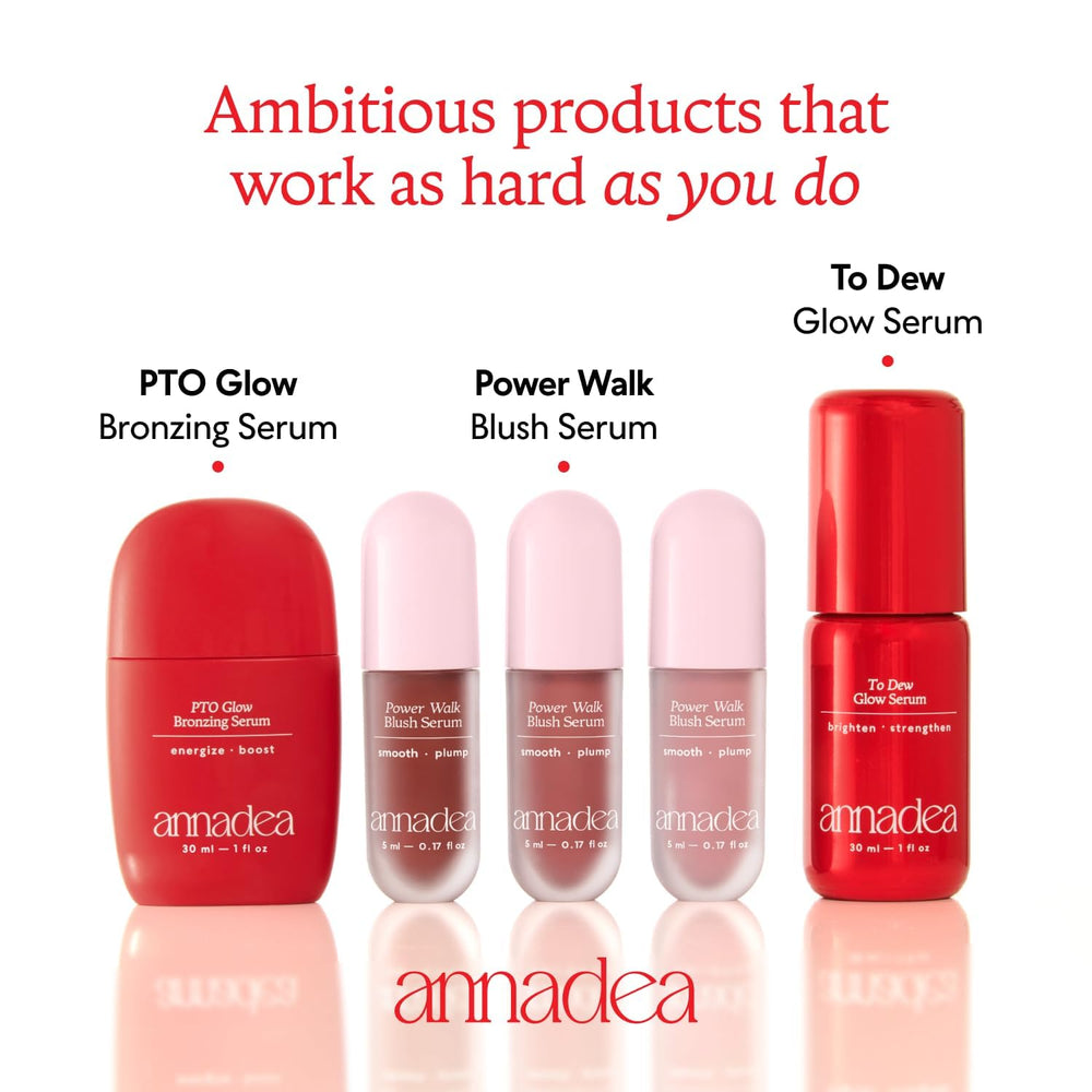 Annadea hydration before and after scale displaying plumper, more radiant skin