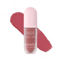 Annadea front packaging showing compact blush serum for travel convenience