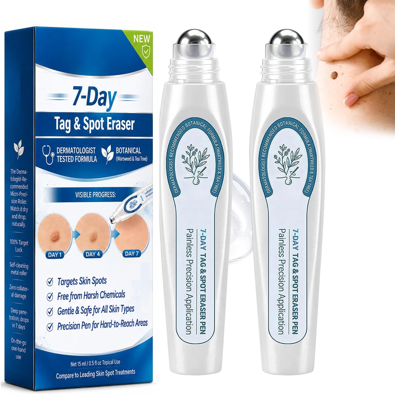 Anna's Picdo front packaging showing two pens and benefits