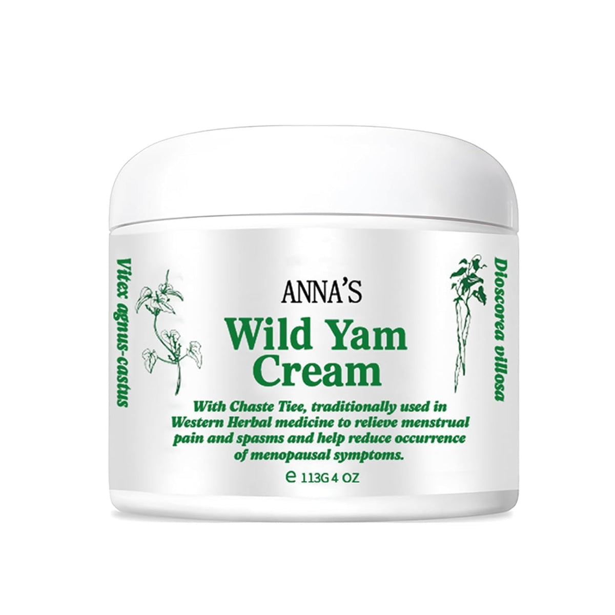 Anna's jar front view showing clean label and organic balm benefit