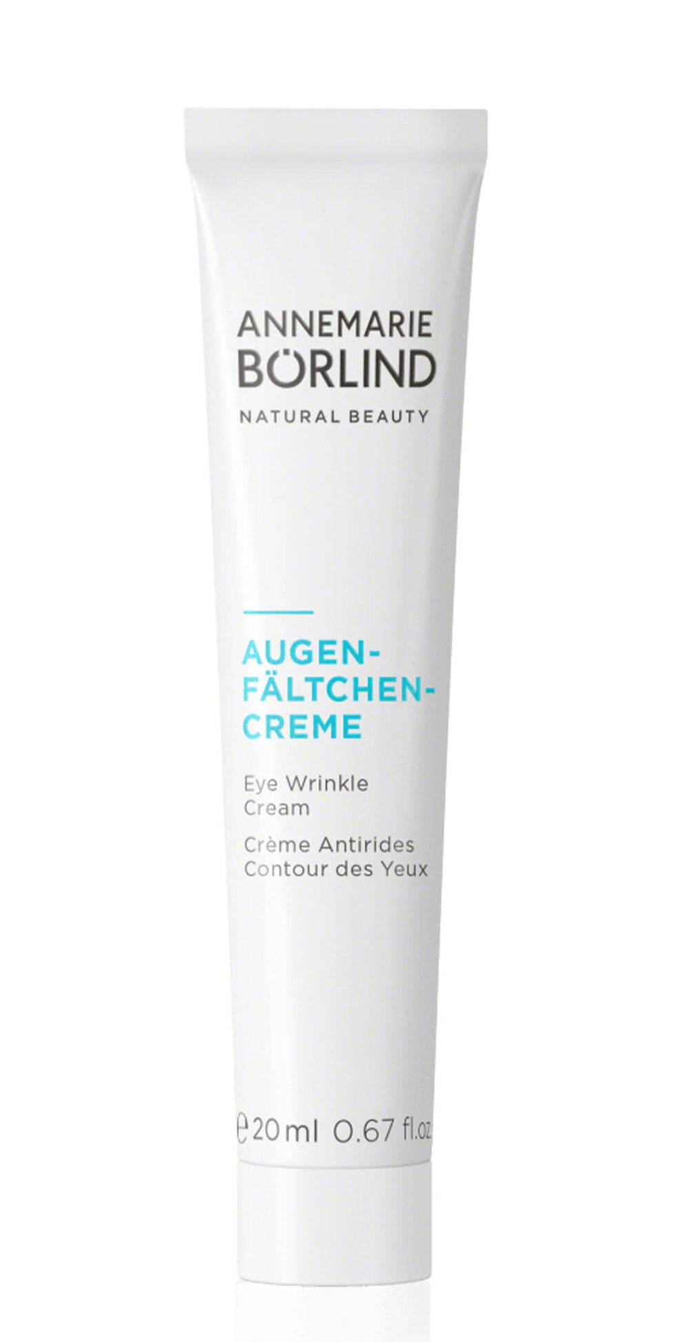 ANNEMARIE BÖRLIND front packaging showing tube and branding, conveys trust