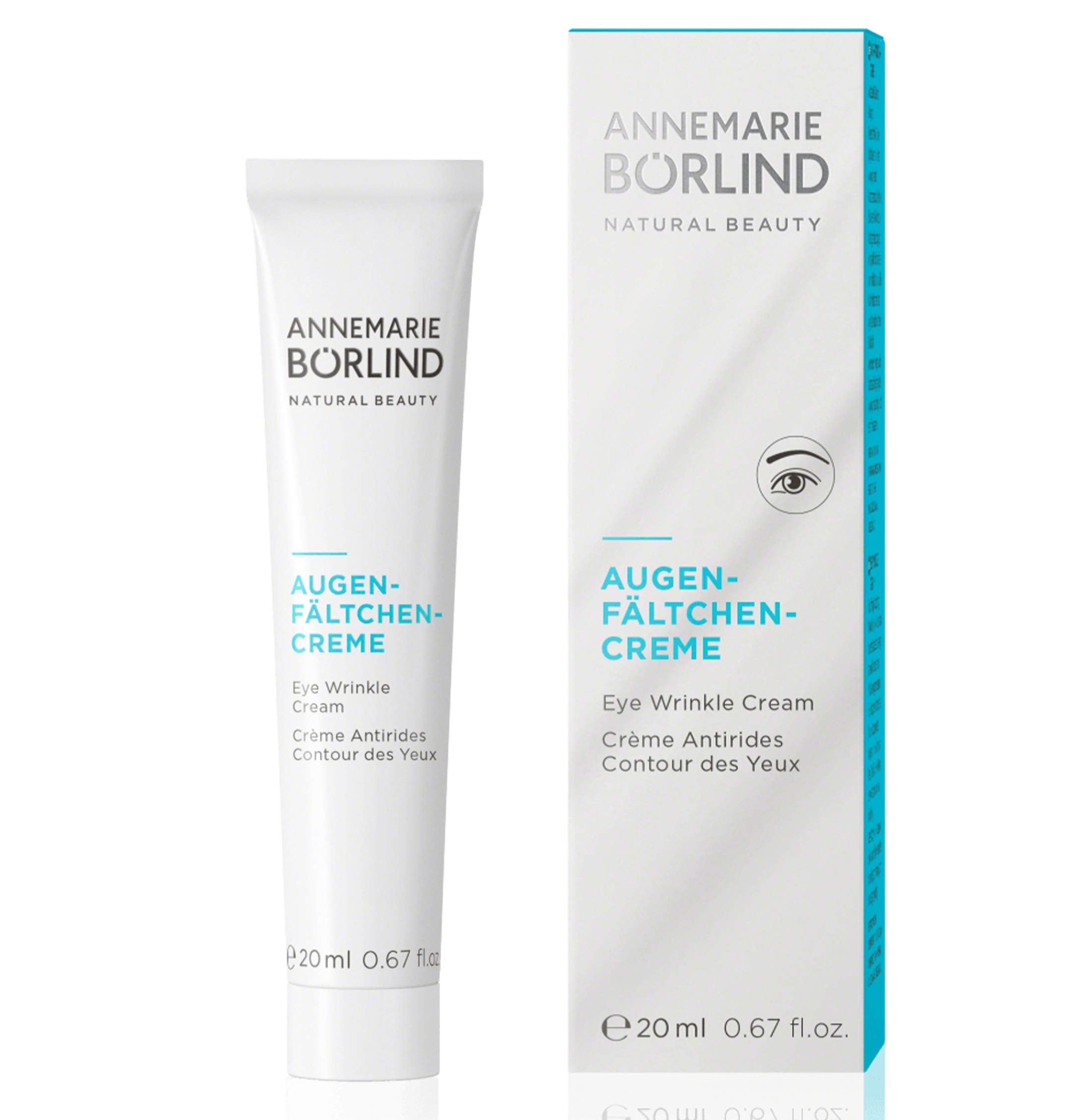 ANNEMARIE BÖRLIND open jar revealing cream texture, shows easy absorption