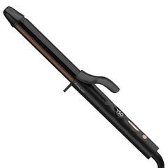 ANNLARY front view showing ergonomic handle for consistent curls