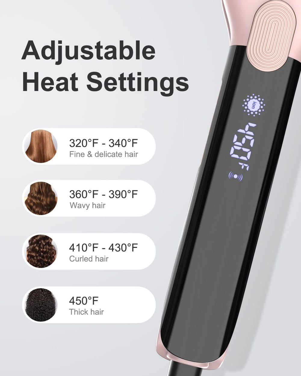 ANNLARY packed with heat-resistant silicone and pouch for safe travel