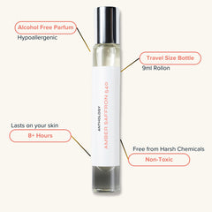 Anthology rollerball detail highlighting smooth applicator for precise use