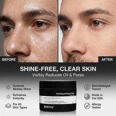 Anthony close-up of pad texture highlighting gentle exfoliation