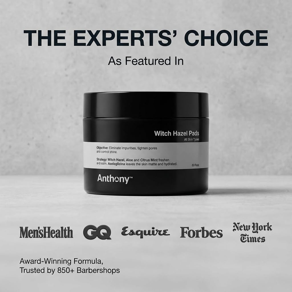 Anthony product placed on bathroom counter for easy daily routine