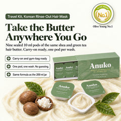Anuko brand pod close-up revealing single-dose seal and travel convenience