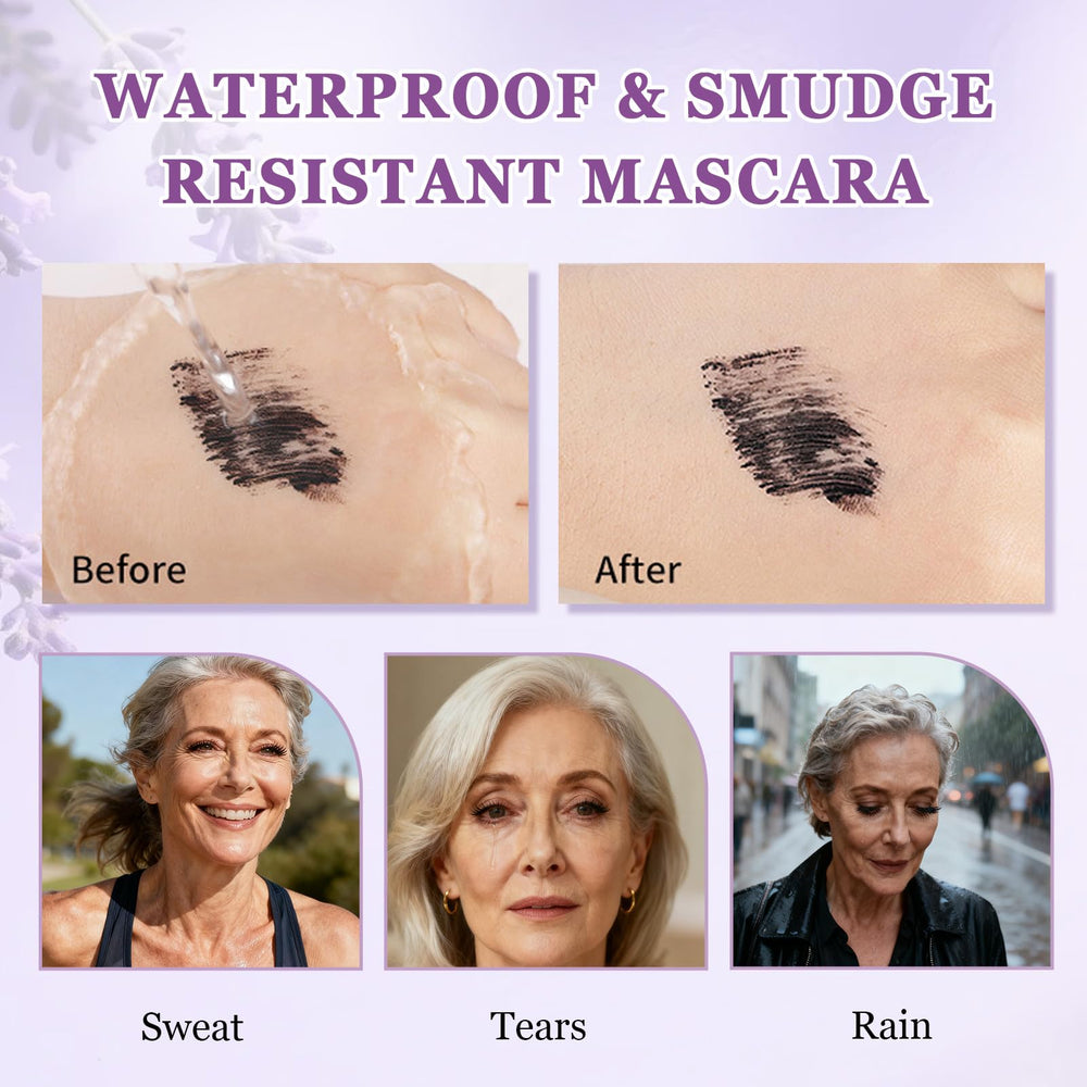 Anweina lifestyle daytime model wearing mascara for natural youthful eye enhancement