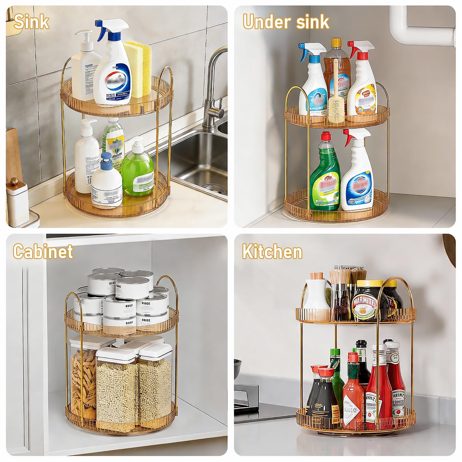 Anyoifax used in kitchen storing spice jars shows versatile multiroom benefit