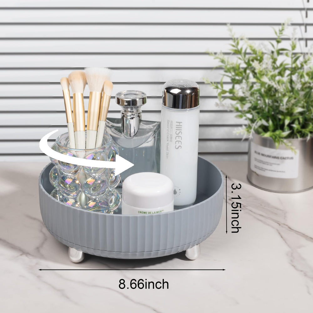 Anyoifax top-down view with cosmetics arranged for quick access