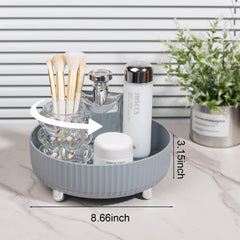 Anyoifax top-down view with cosmetics arranged for quick access