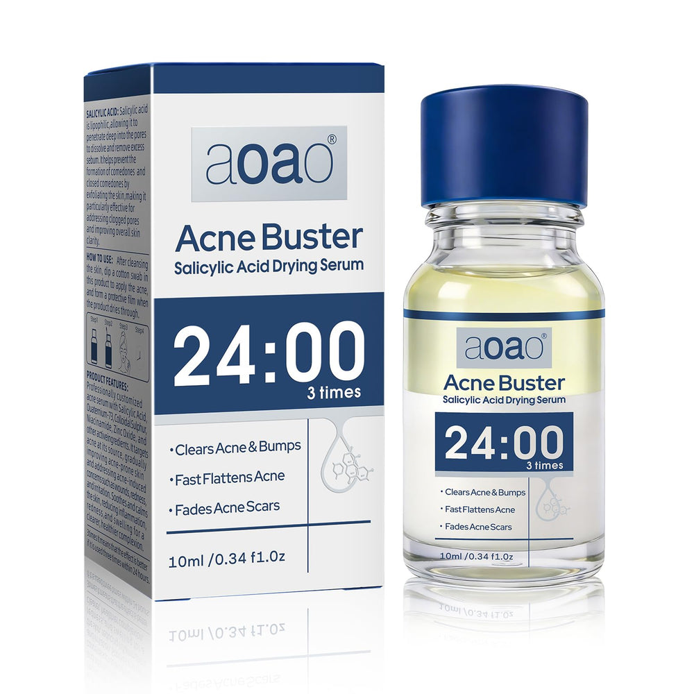 AOAO front packaging showing product and quick spot use benefit