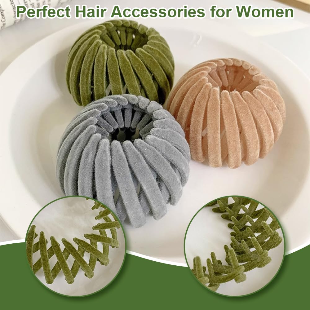 aokid clip placed in ponytail showing fast styling and comfortable hold