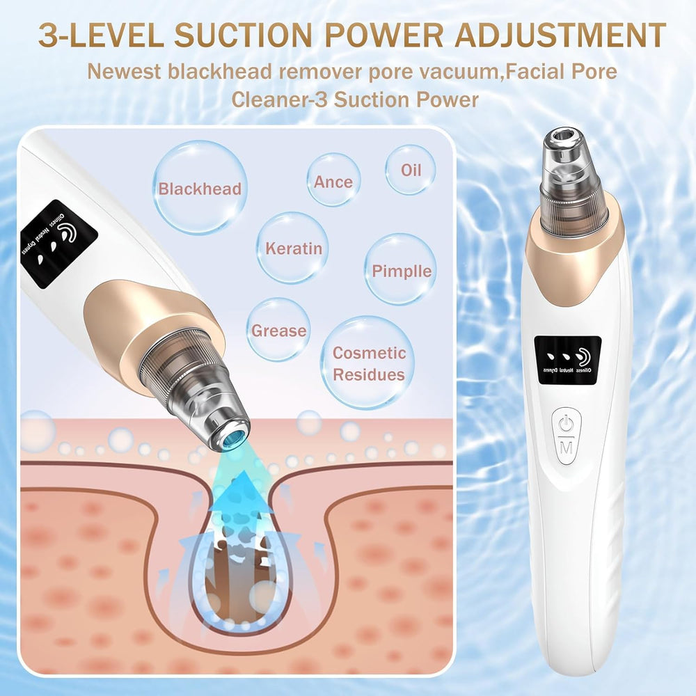 Aooeou display and controls visible for clear suction level feedback