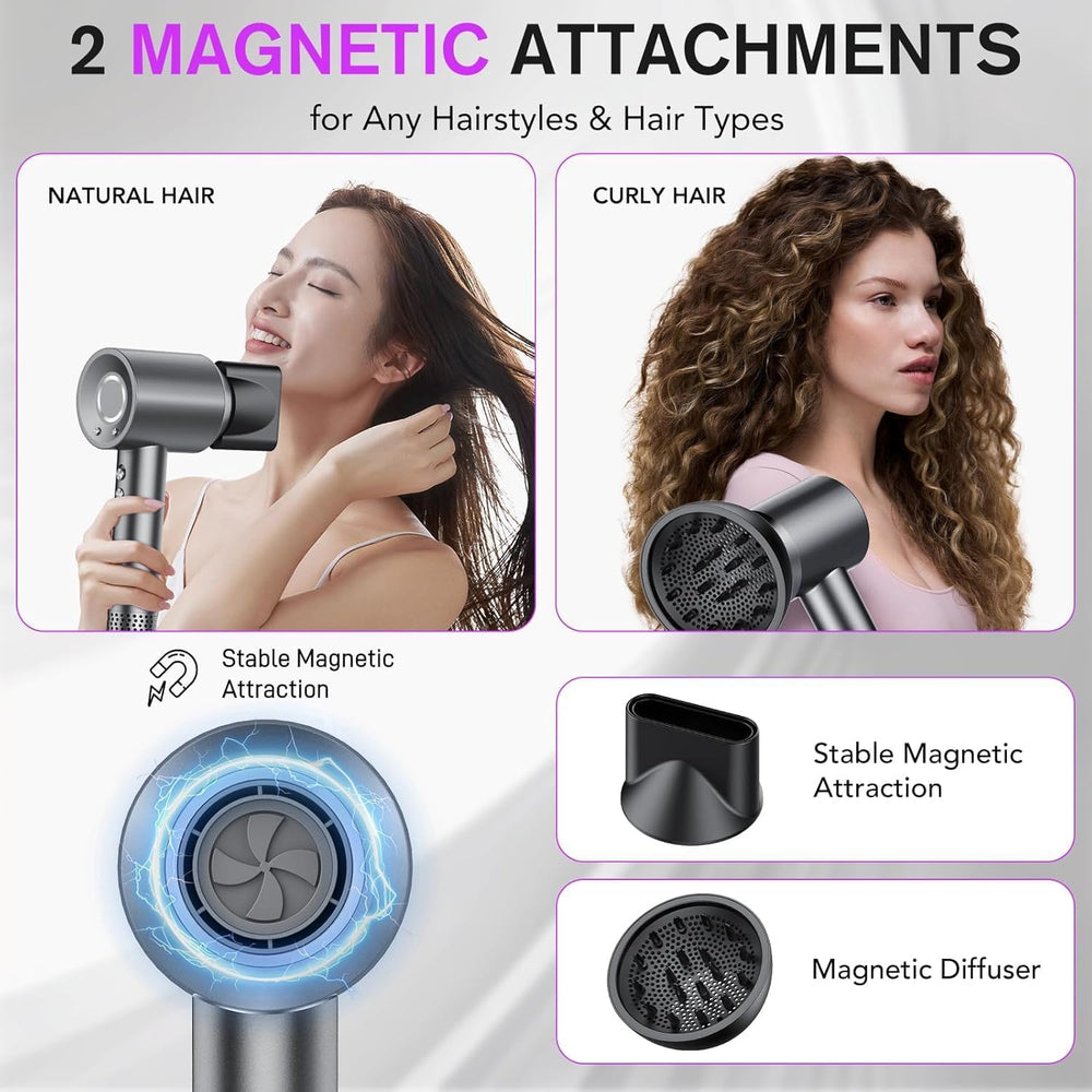aowoka dryer in hand size comparison showing lightweight portability