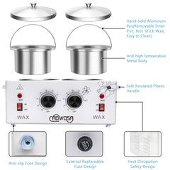 AOWOSA close-up of temperature control dials for precise heat management