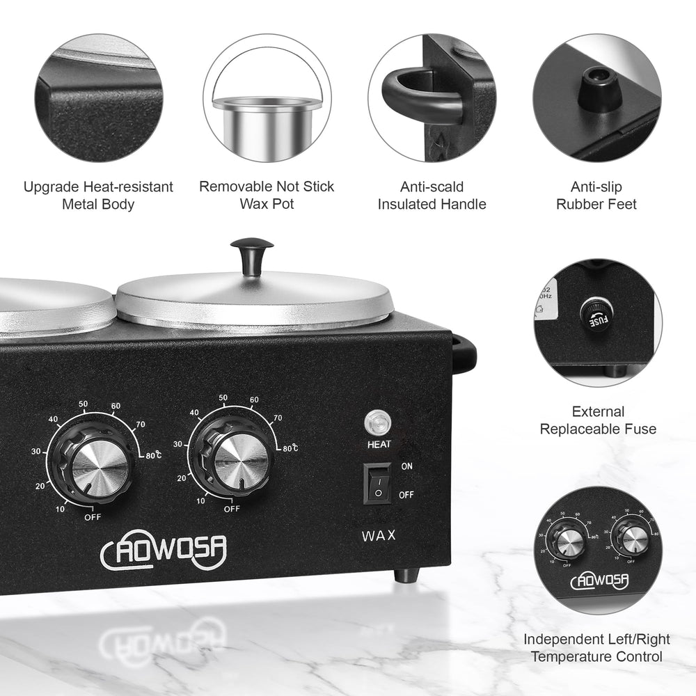 AOWOSA removable pots being cleaned demonstrating simple maintenance and long-lasting benefit
