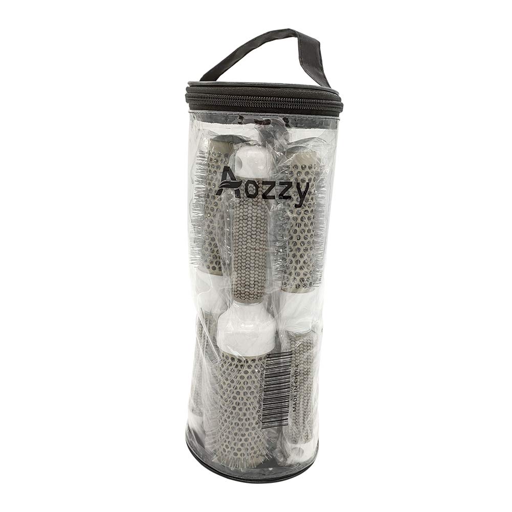 Aozzy barrel exhibiting heat-responsive color to help monitor styling temperature
