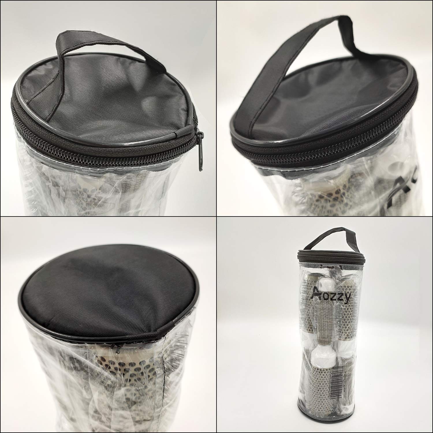 Aozzy brush label and printed barrel sizes for easy selection and organized storage
