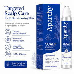 Aparthy Hair Growth roller ball close-up for precise application benefit