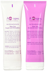 ApHogee moisturizing formula applied to hair improving manageability