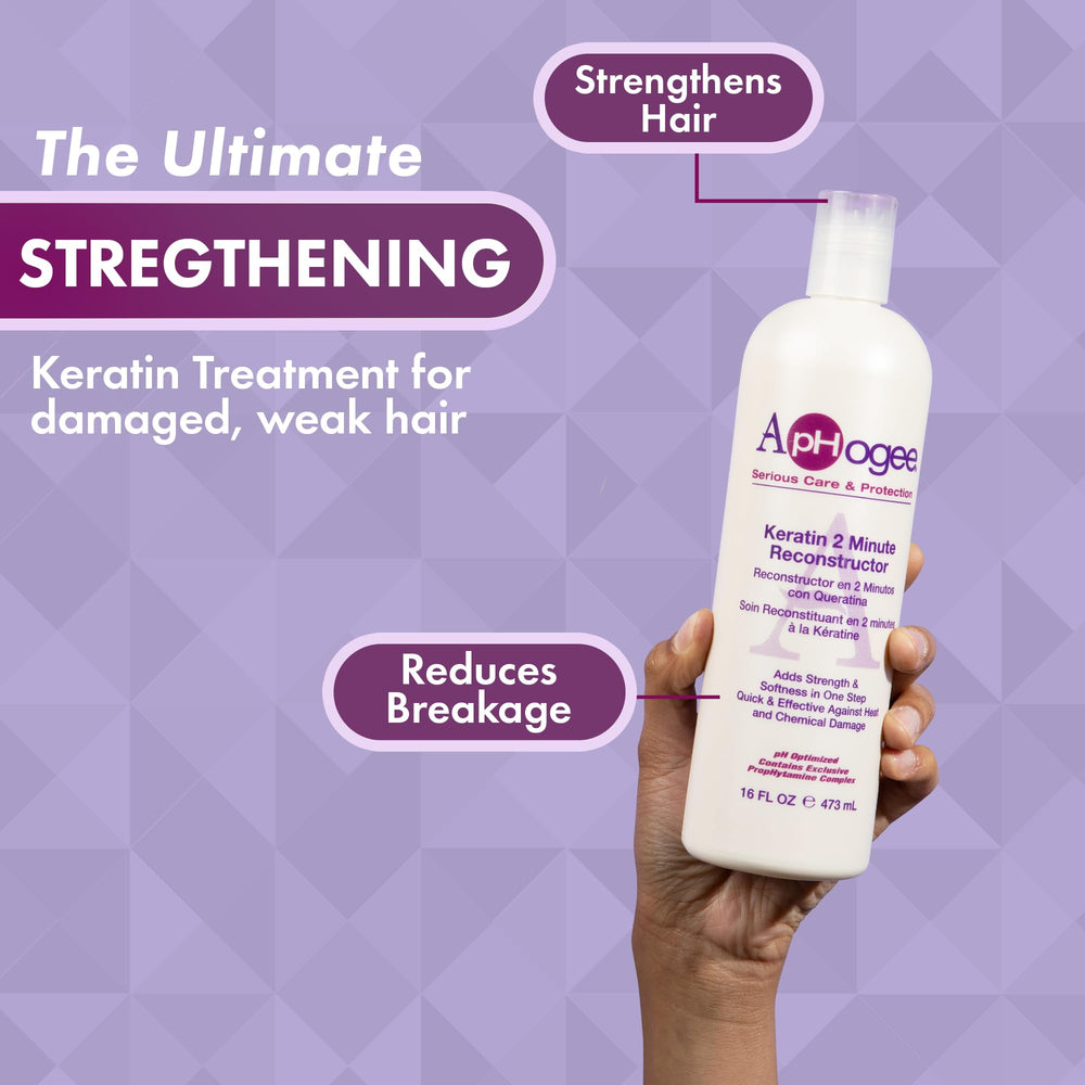 Aphogee smaller travel bottle option for on-the-go hair maintenance