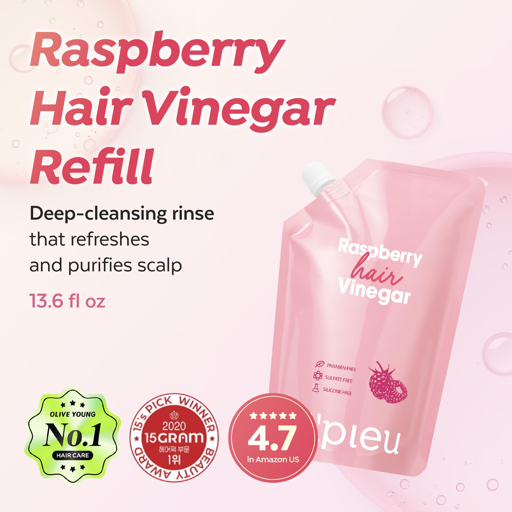 A'PIEU close-up of liquid texture highlighting lightweight clarity