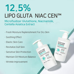 APLB close-up label featuring Centella 3x Complex and soothing benefits