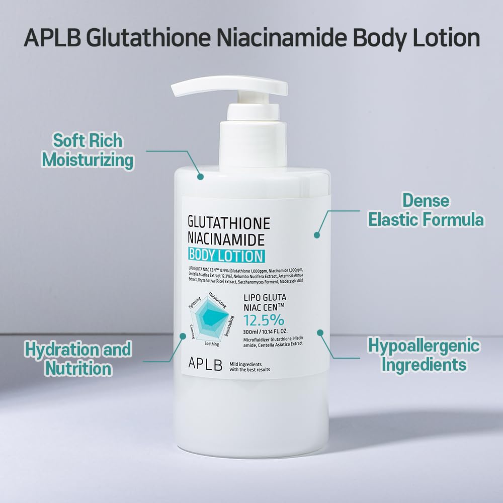 APLB lotion being applied on forearm to show how it smooths and moisturizes
