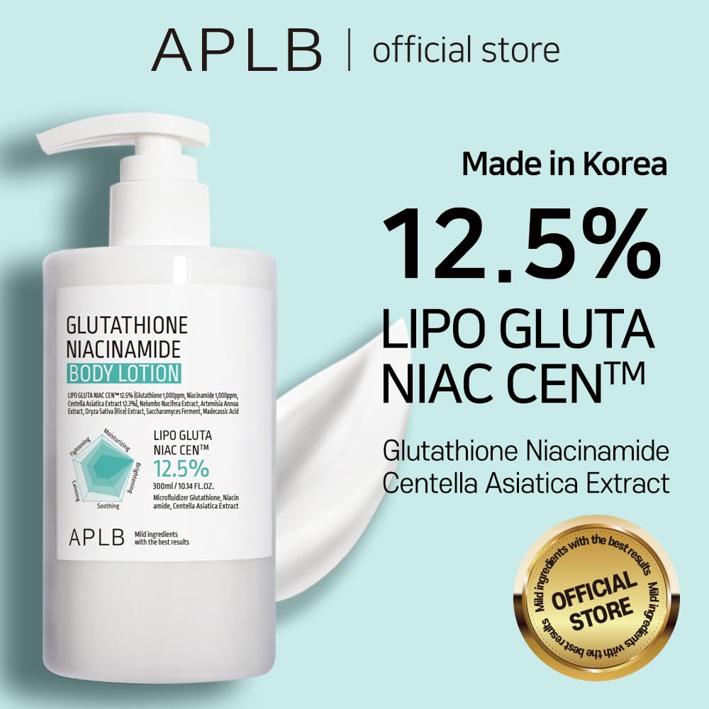APLB lotion texture dispensed from cap demonstrating lightweight, fast-absorbing hydration