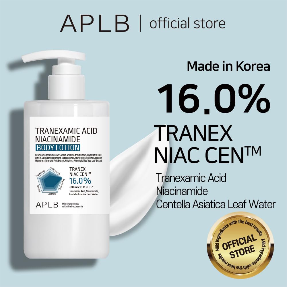 APLB lotion texture on pump illustrating quick absorption benefit