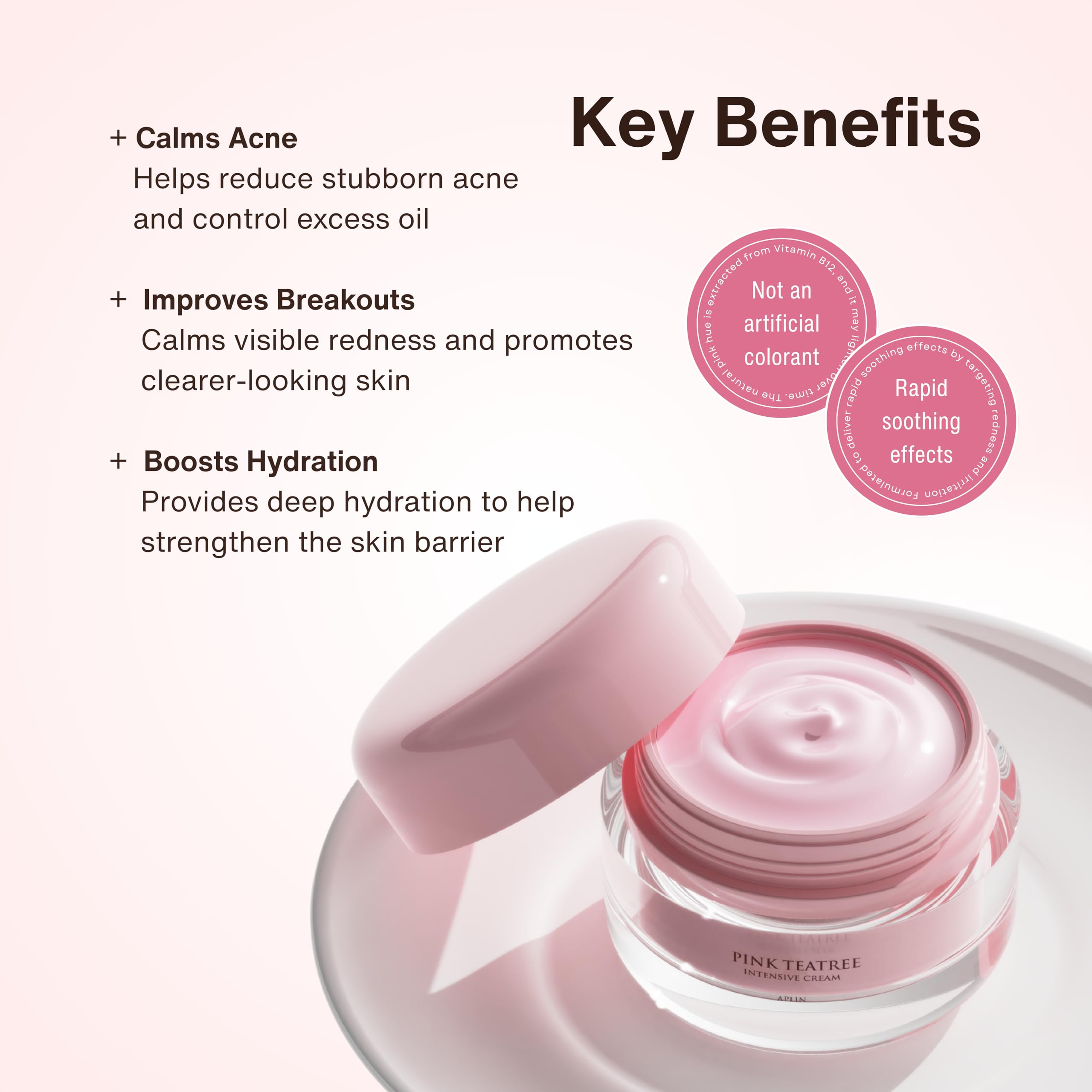 aplin 50g jar next to coin showing compact size for travel convenience