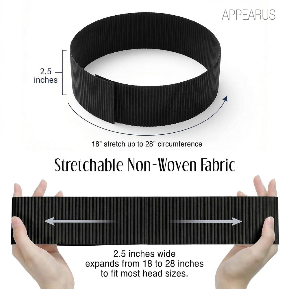 APPEARUS hook-and-loop closure detail offering adjustable secure fit benefits