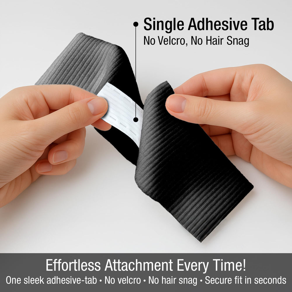 APPEARUS individually wrapped headband emphasizing hygienic single-use protection