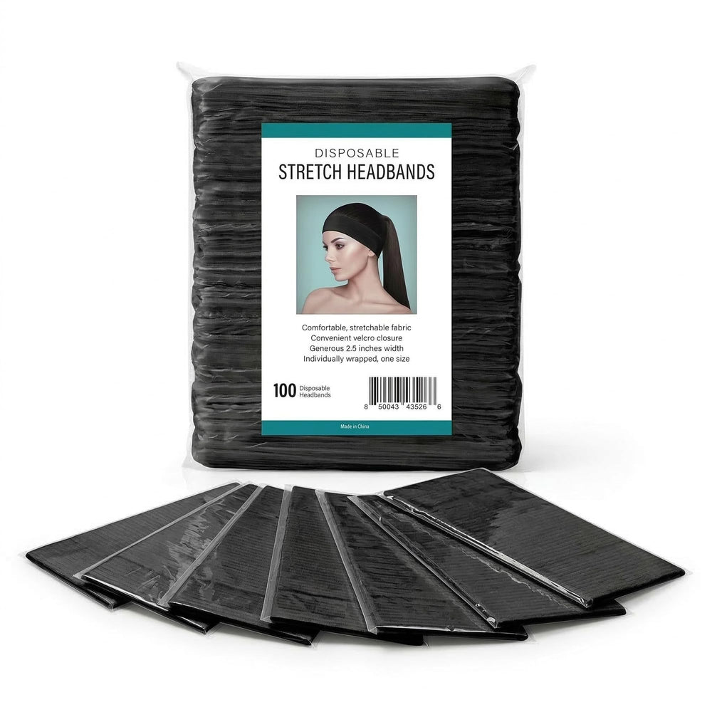 APPEARUS stacked headbands illustrating bulk quantity for salon inventory