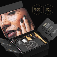 APRÉS application in salon demonstrating efficient low-dust extension process