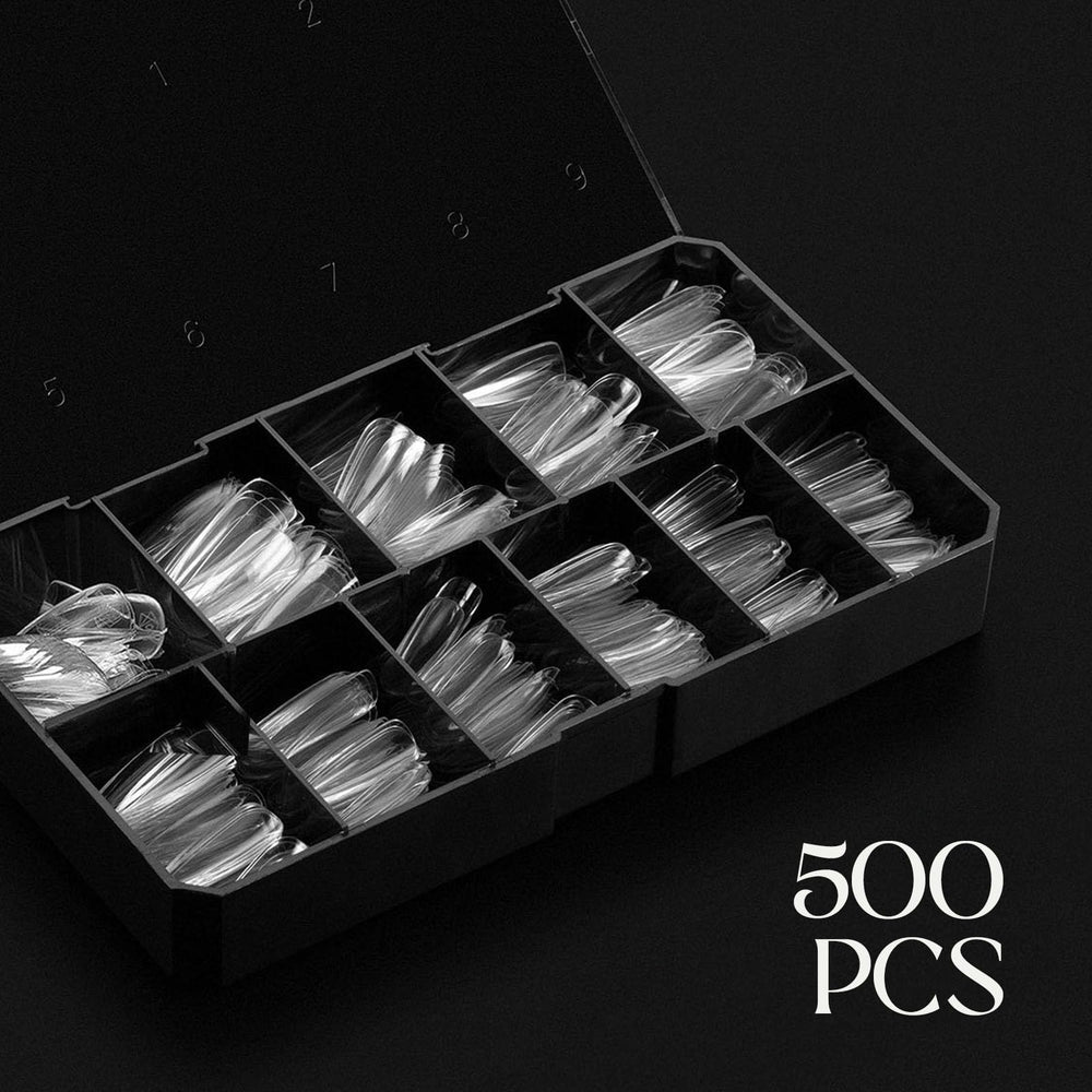 APRÉS organized box displaying all 11 sizes 00–9 for quick selection