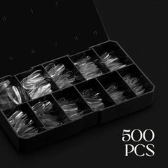 APRÉS organizer inside box displaying separated sizes for fast selection