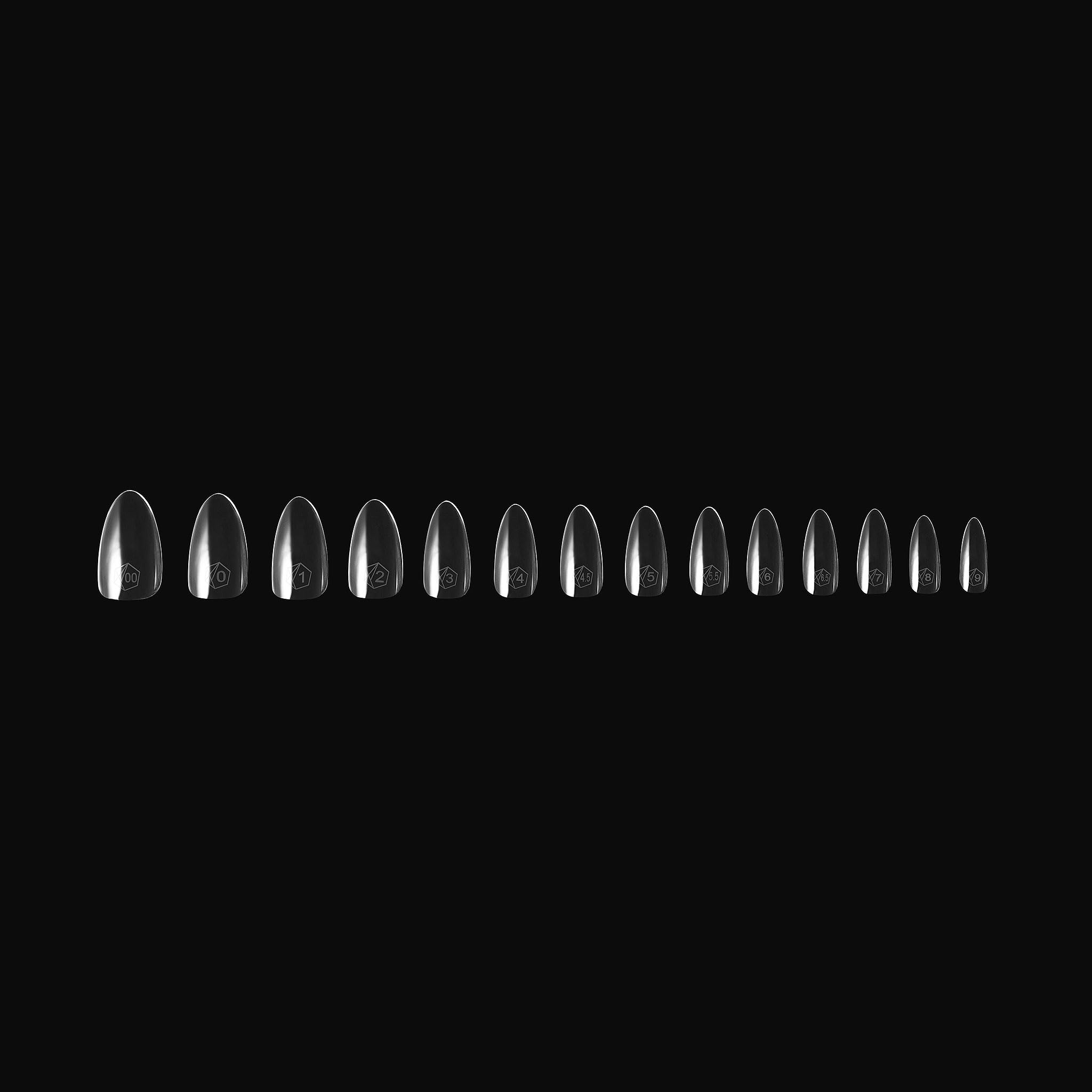 APRÉS close-up of sculpted almond Gel-X tip highlighting smooth finish and precise curve