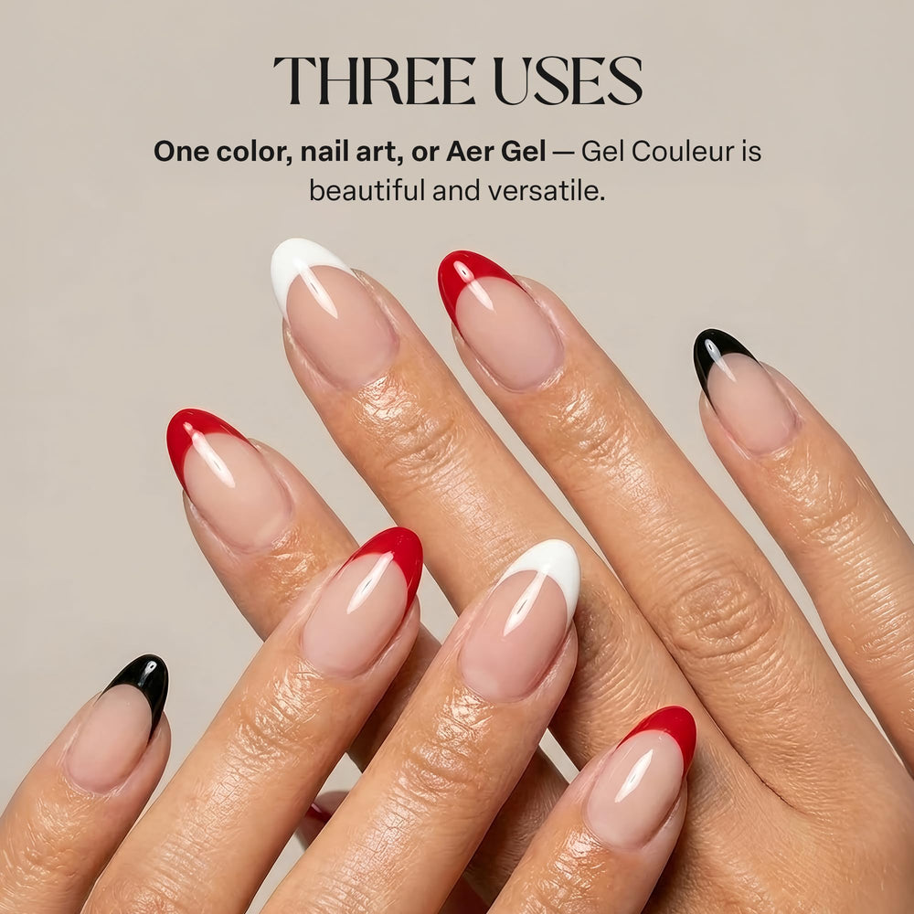 APRÉS topcoat gloss finish close detail showing high-shine, chip resistance benefit