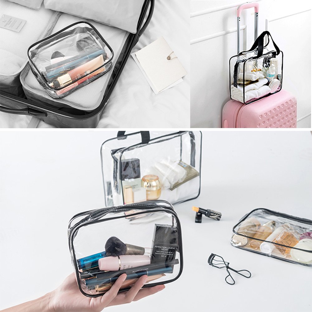 APREUTY bags containing wet bottles demonstrating watertight protection benefit
