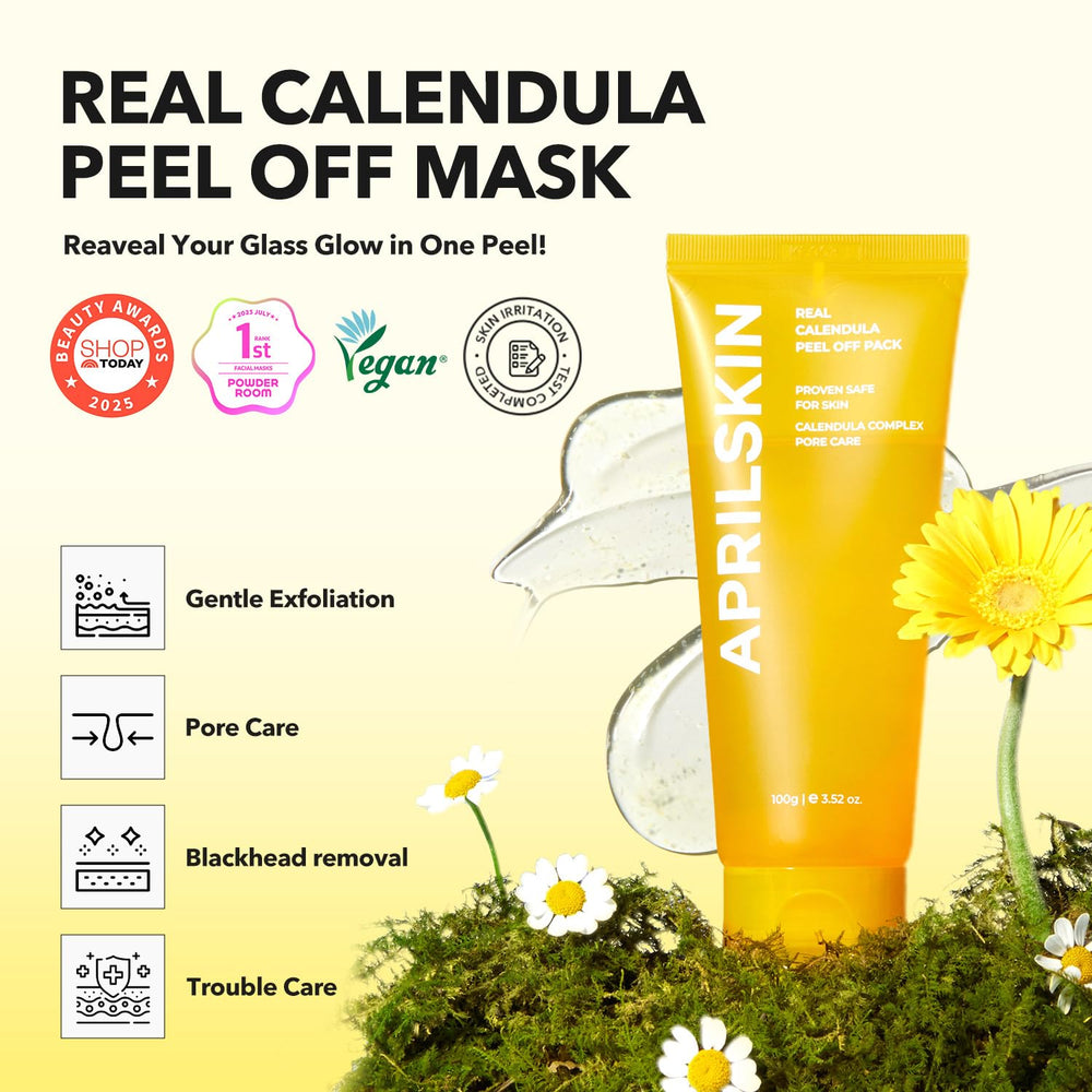 APRILSKIN open jar showing gel texture and smooth consistency for even application