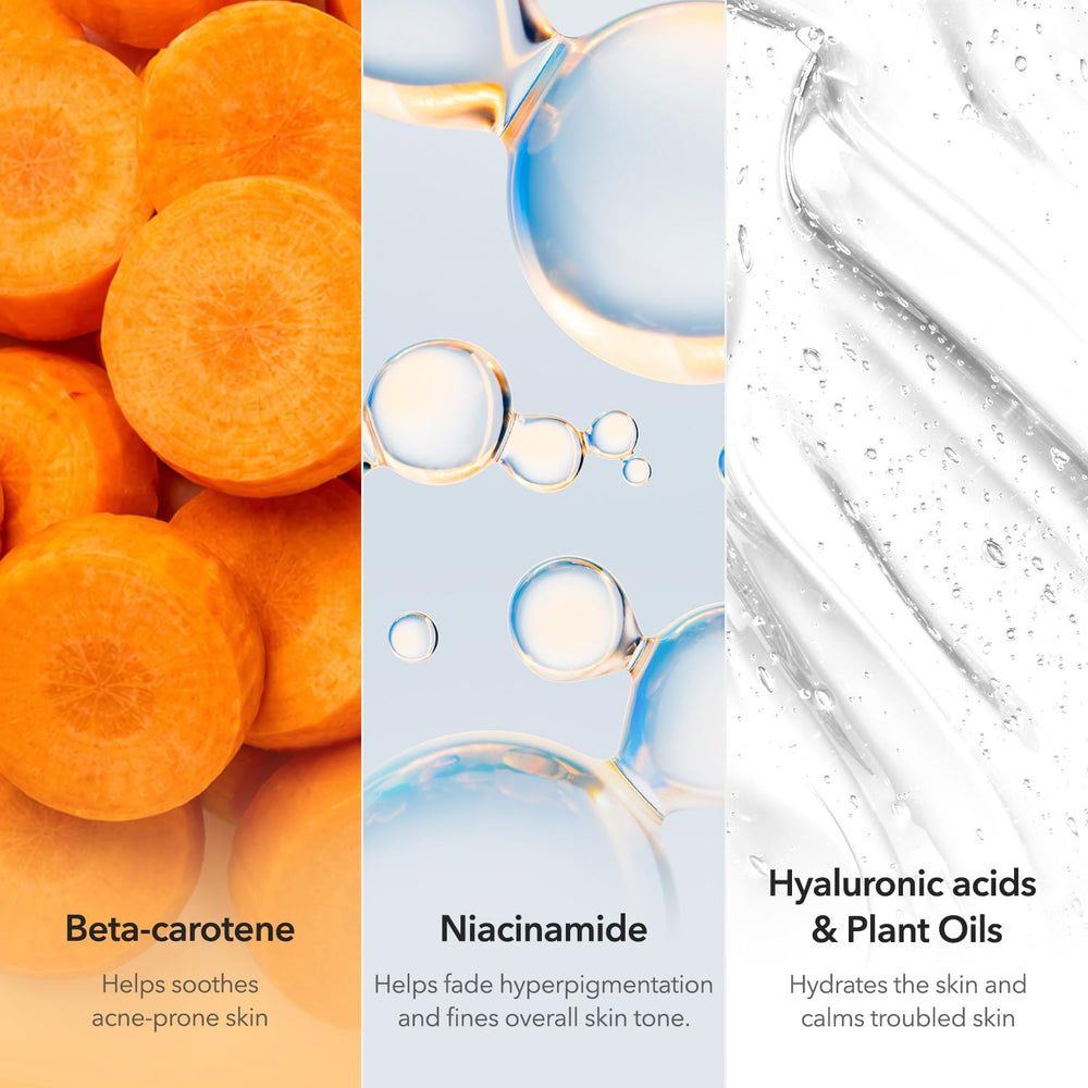 APRILSKIN hand with a drop of serum demonstrating easy application and quick absorption