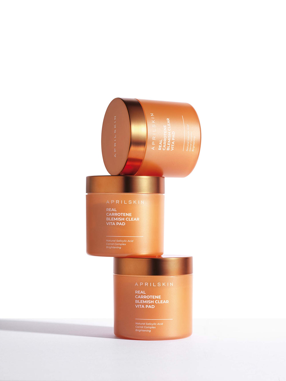APRILSKIN before and after skin texture comparison showing smoother results