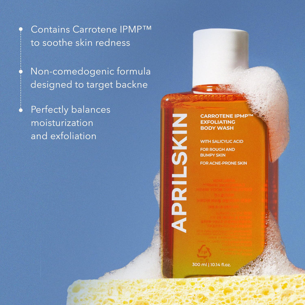 APRILSKIN gel texture close-up demonstrating gentle exfoliating consistency