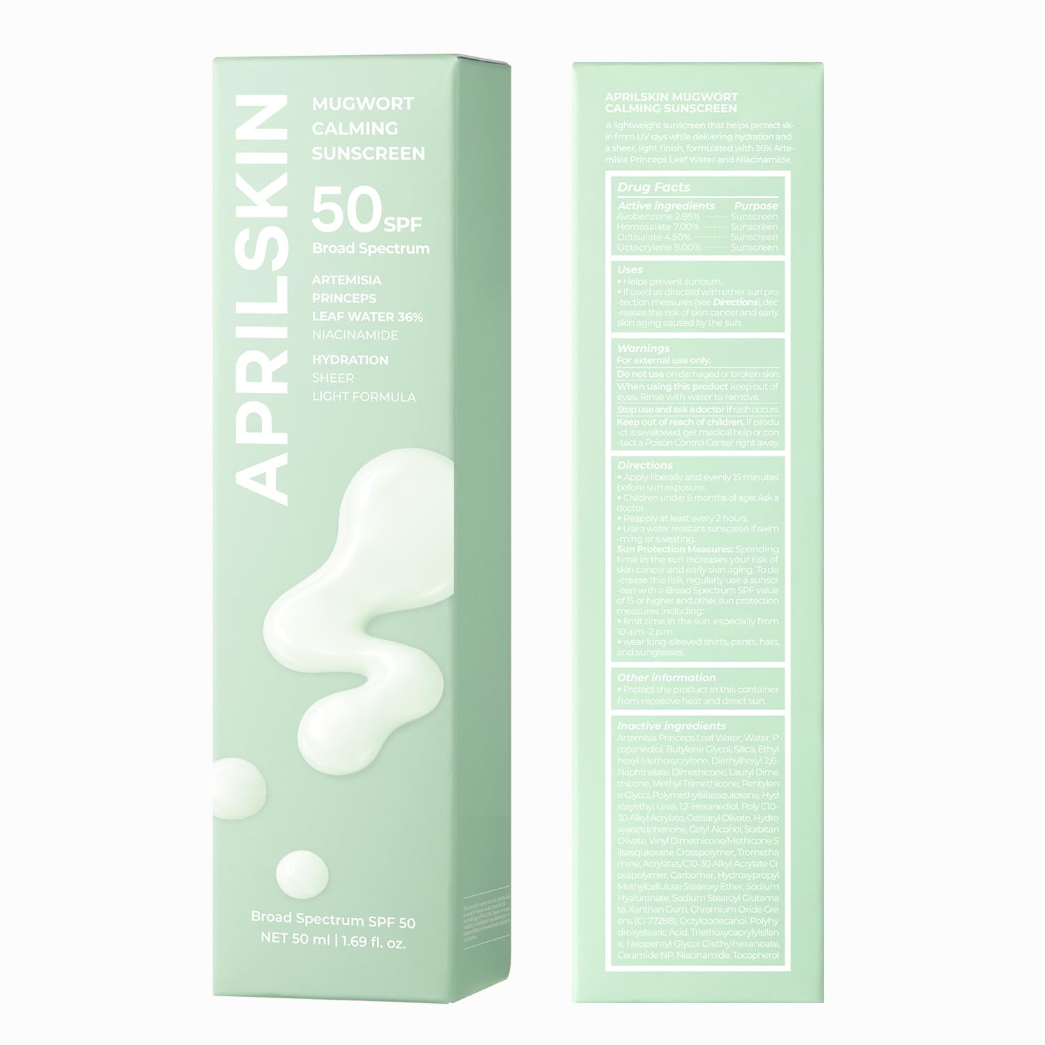 APRILSKIN product in outdoor setting emphasizing daily sun protection