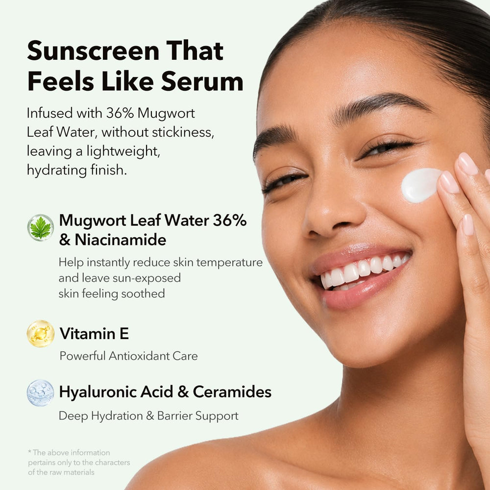 APRILSKIN serum texture close-up demonstrating lightweight absorption